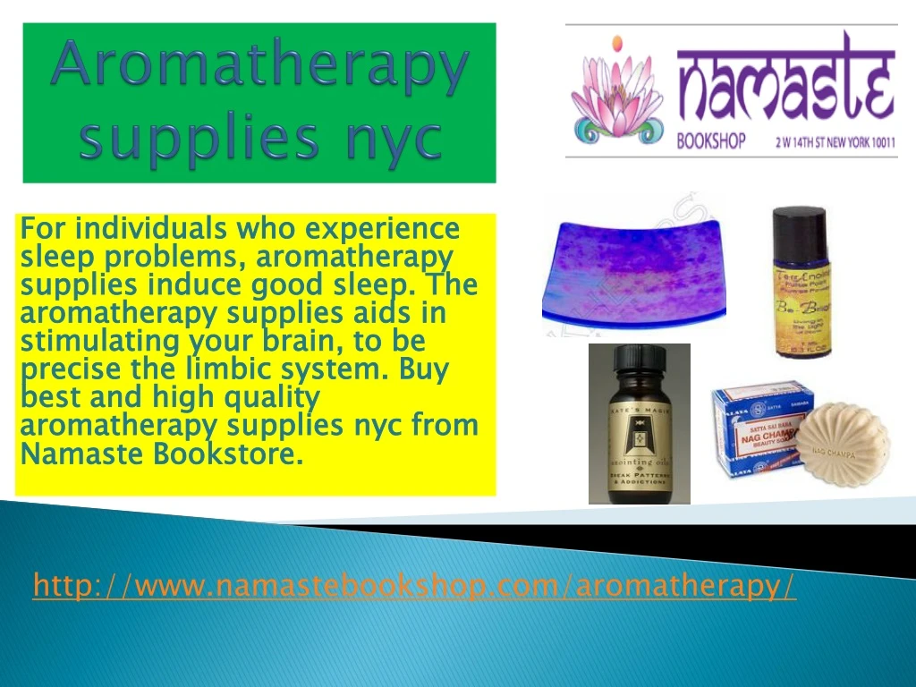 aromatherapy supplies nyc