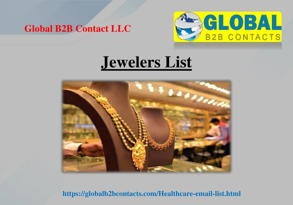 jewelers list