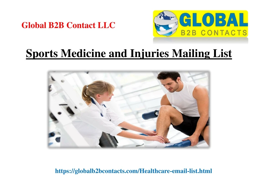 sports medicine and injuries mailing list