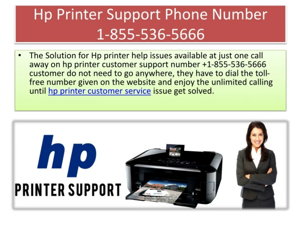 Hp Printer Support Phone Number 1-855-536-5666