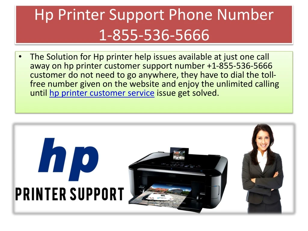 hp printer support phone number 1 855 536 5666