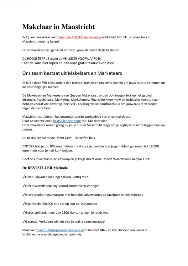 makelaar in maastricht