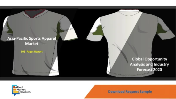 Asia-Pacific Sports Apparel Market | Growth Rate | Type | Applications Analysis 2020