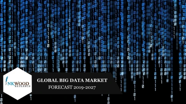 GLOBAL BIG DATA MARKET | INKWOOD RESEARCH