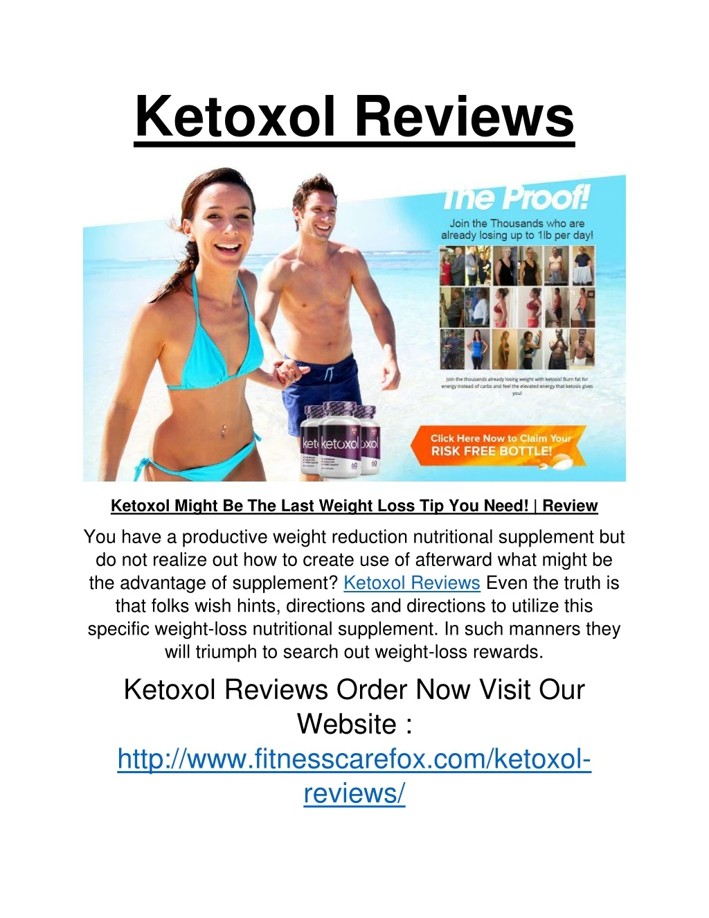ketoxol reviews