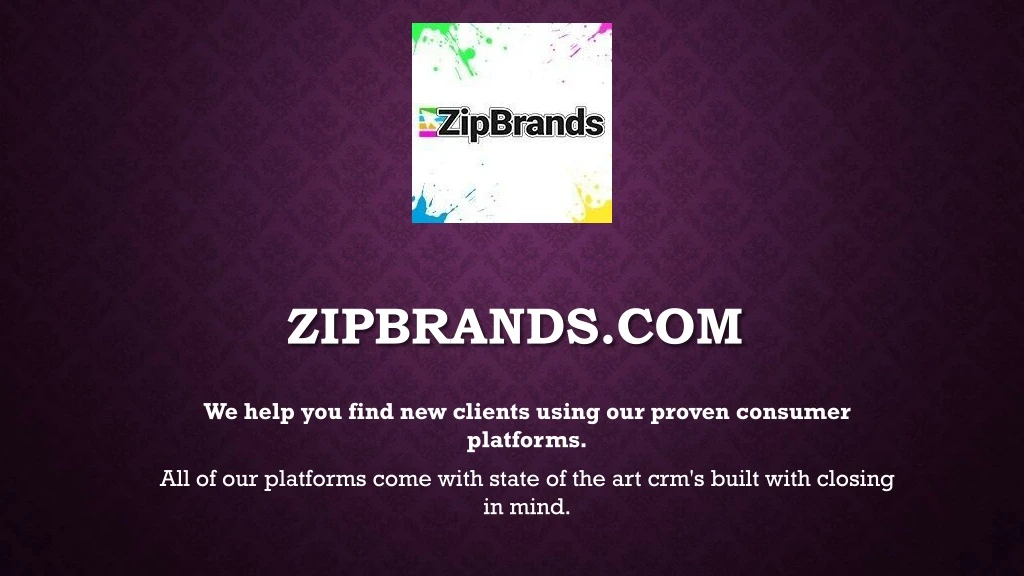 zipbrands com