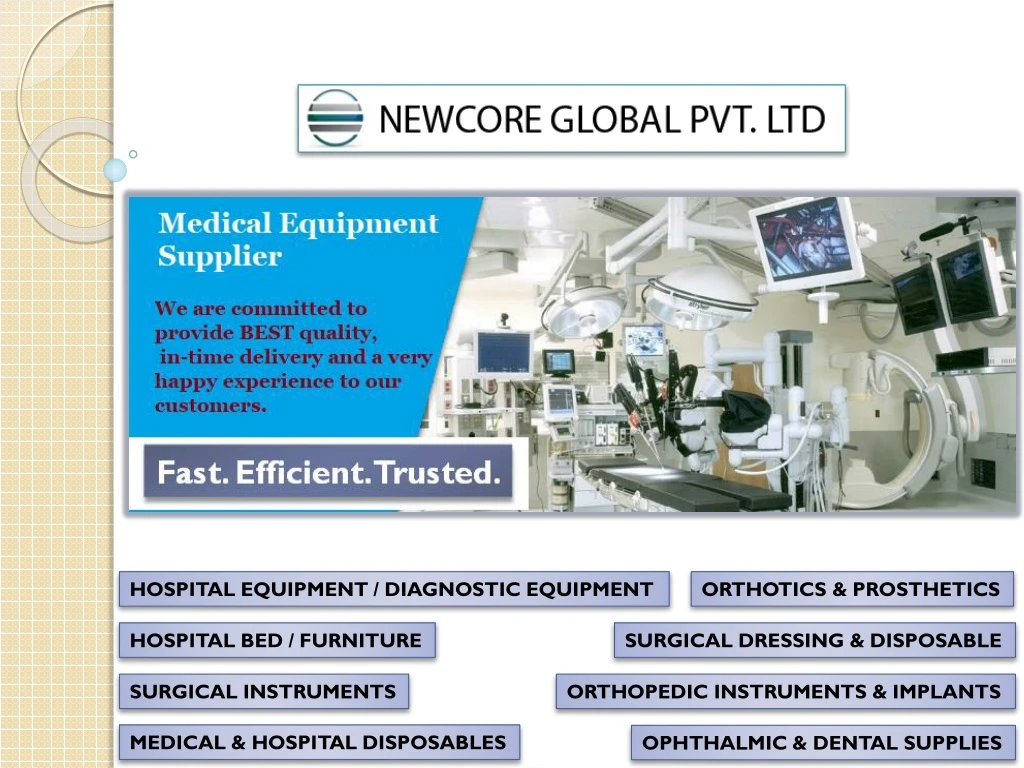 hospital equipment diagnostic equipment
