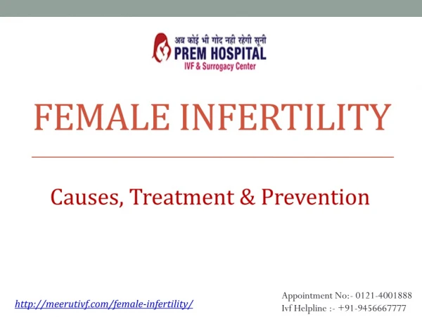 Female Infertility treatment in Meerut