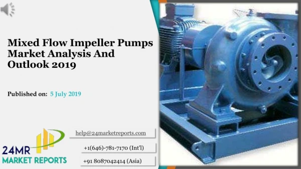 mixed flow impeller pumps market analysis and outlook 2019