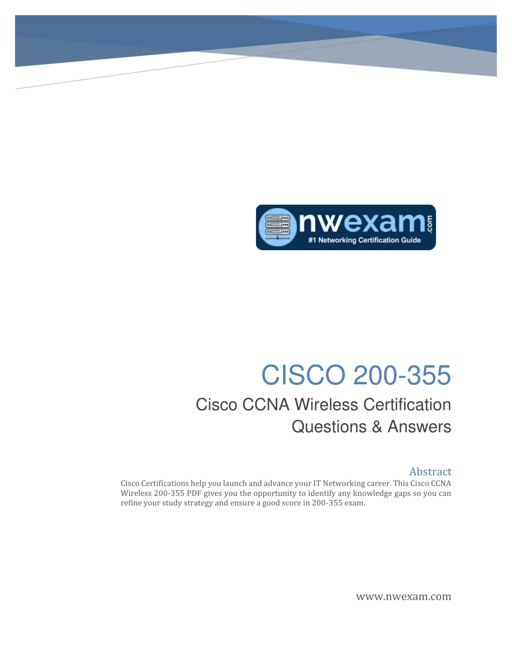 cisco 200 355 cisco ccna wireless certification