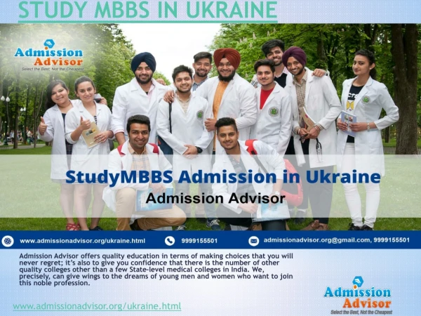 MBBS Admission in Ukraine | Study MBBS in Ukraine
