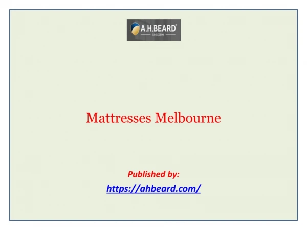 Mattresses Melbourne