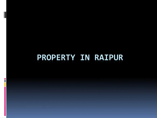 Residential plots in Raipur