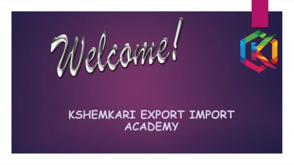 Export Import Training In Ahmedabad - Kshemkari Export Import Academy
