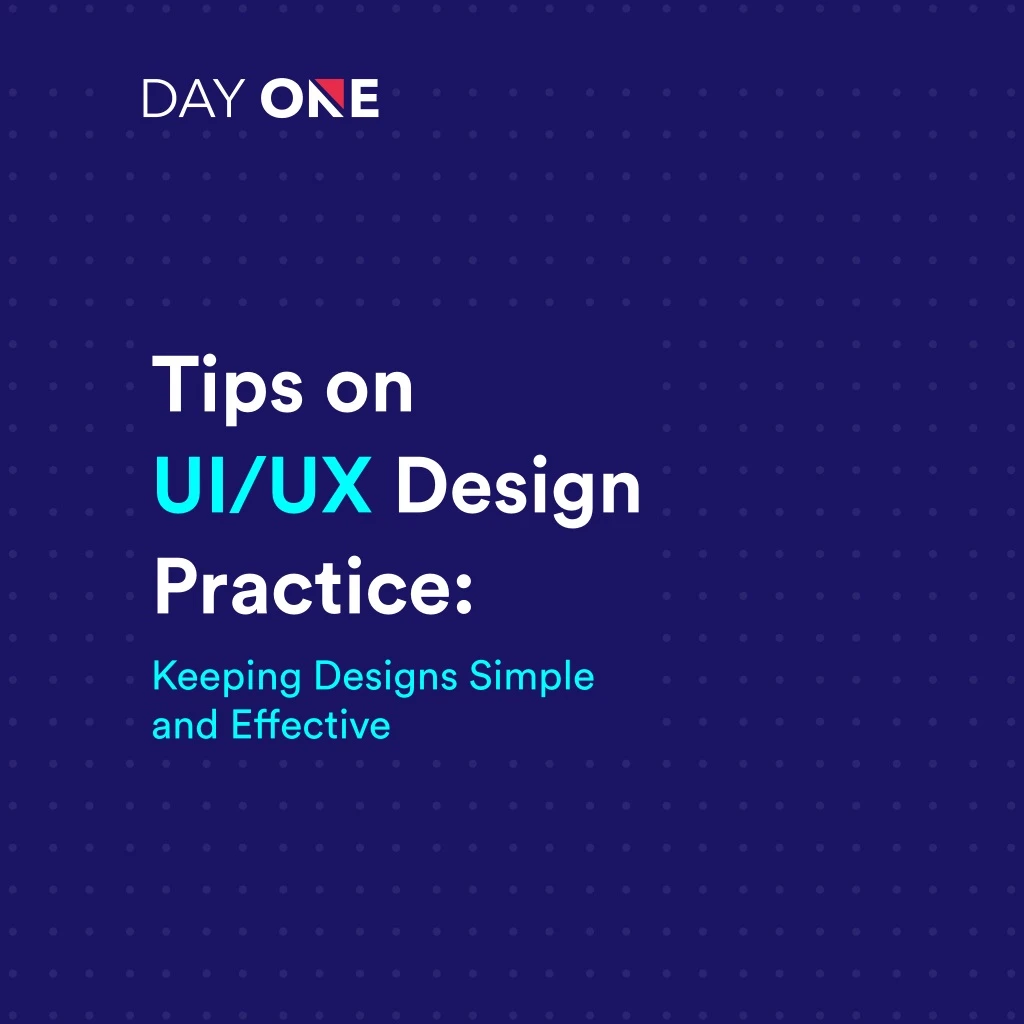 tips on ui ux design practice keeping designs