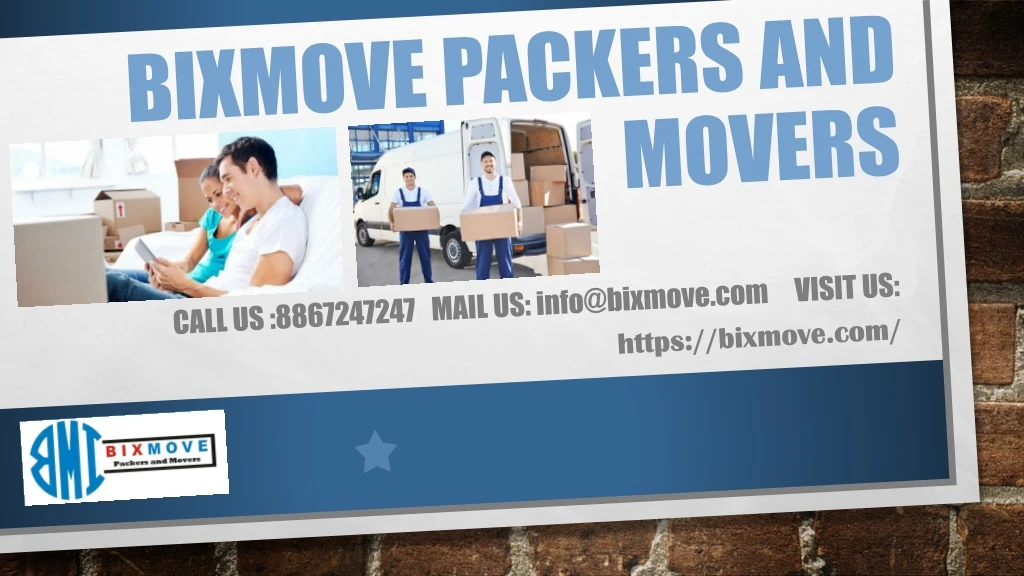 bixmove packers and movers