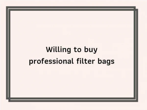 Buy professional filter bags at best price-Hualv Filter