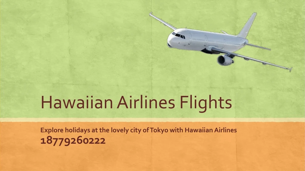 hawaiian airlines flights