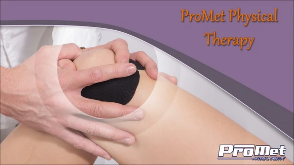 Schedule an Appointment with Expert Physical Therapist - ProMet