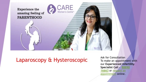 Laparoscopy & Hysteroscopic