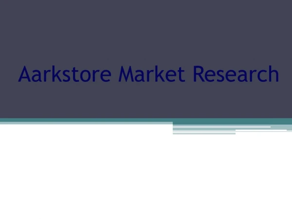 aarkstore market research