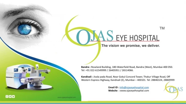 About Ojas Eye Hospital in Mumbai