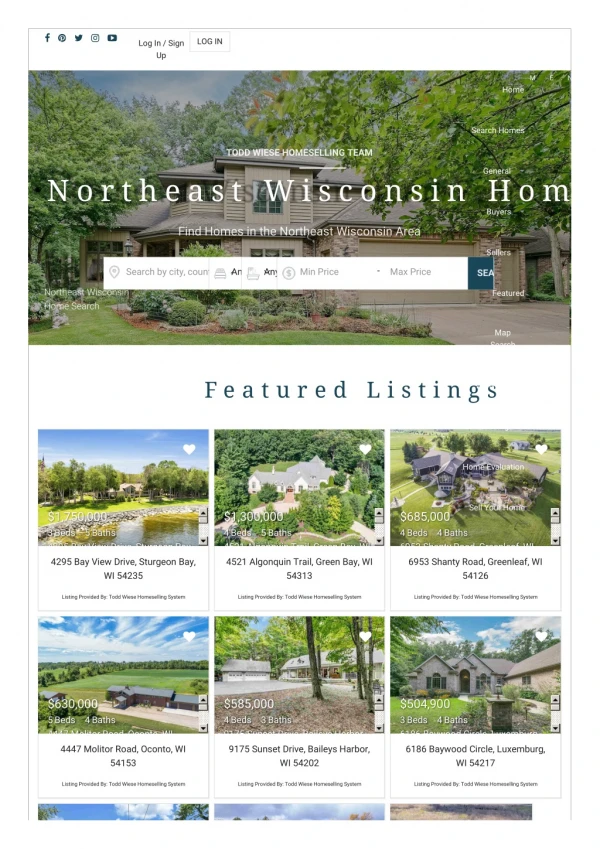 Real Estate in Green Bay WI