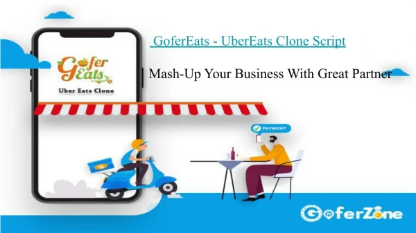 GoferEats - UberEats Clone Script