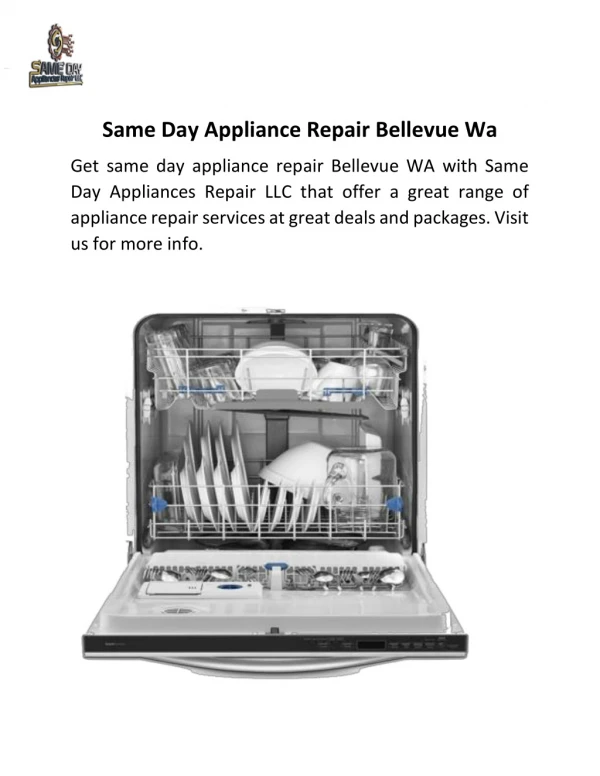 Same Day Appliance Repair Bellevue Wa - Samedayappliancesrepair