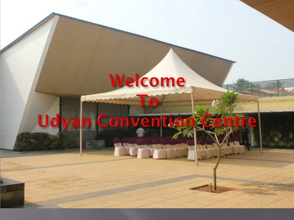 welcome to udyan convention centre