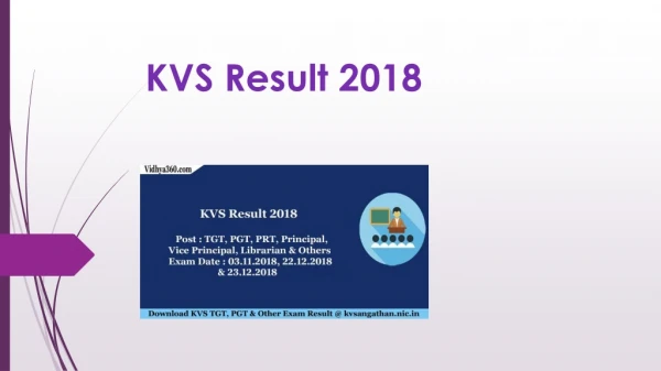Download KVS Result 2018, Check ???????? ???????? ????? Cut Off Here