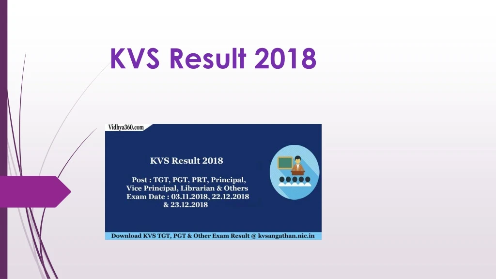 kvs result 2018