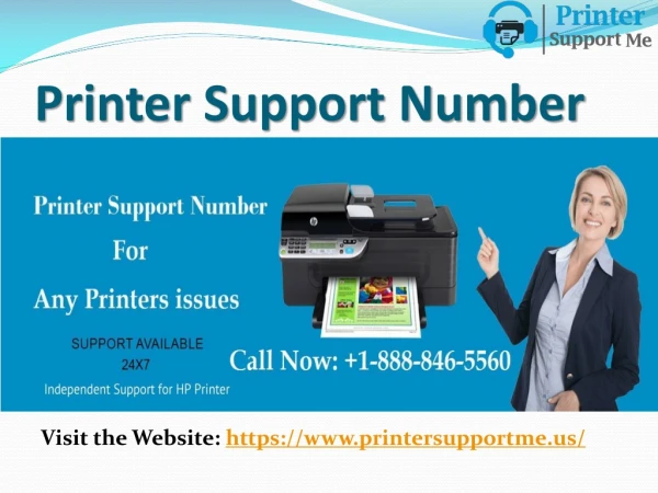 Printer Support Number (1)-888-846-5560