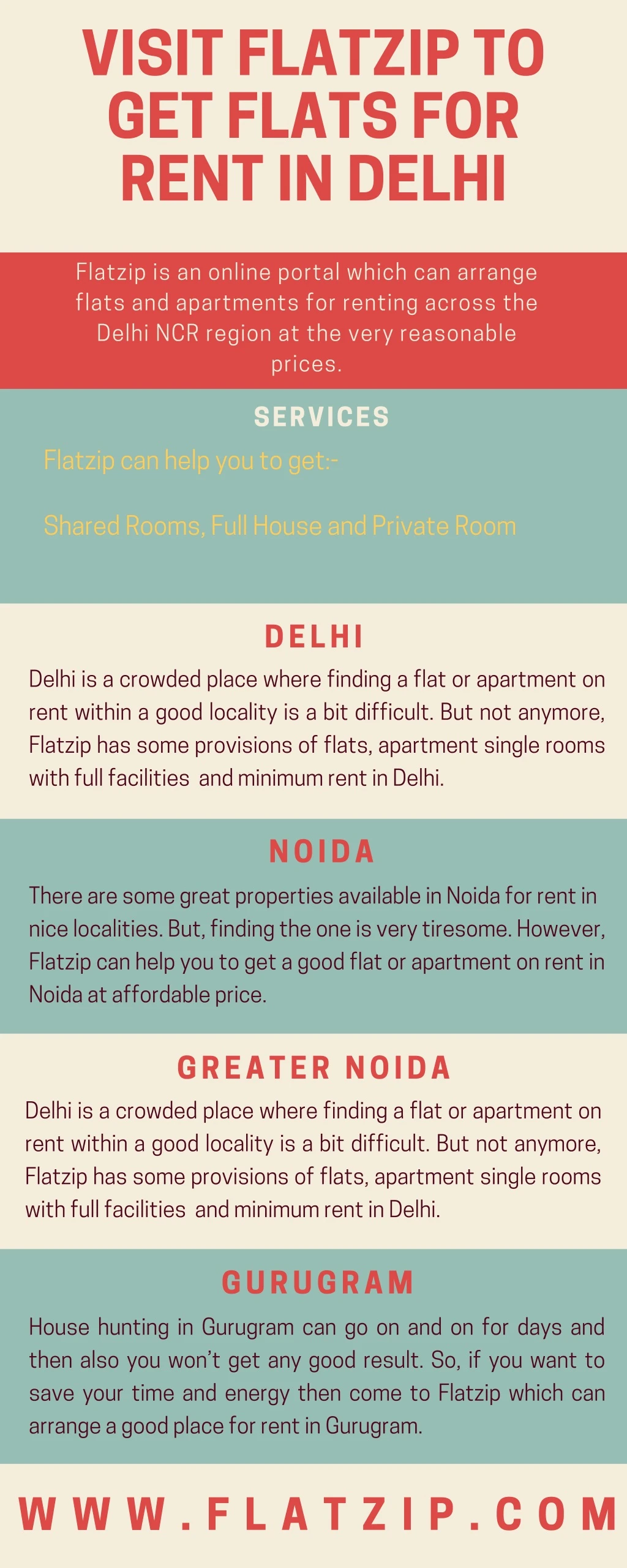 visit flatzip to get flats for rent in delhi