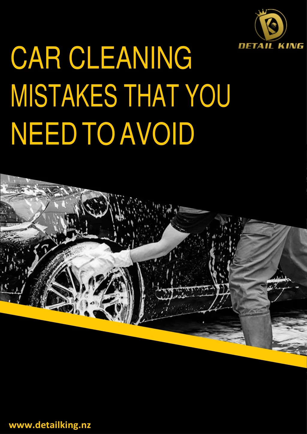 car cleaning mistakes that you need to avoid
