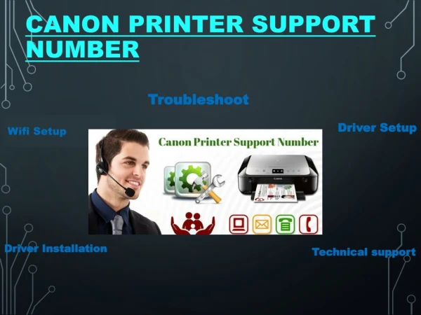 Canon Printer Support phone number