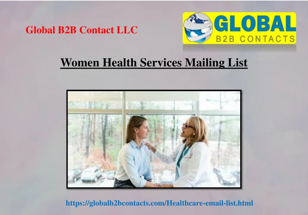 women health services mailing list