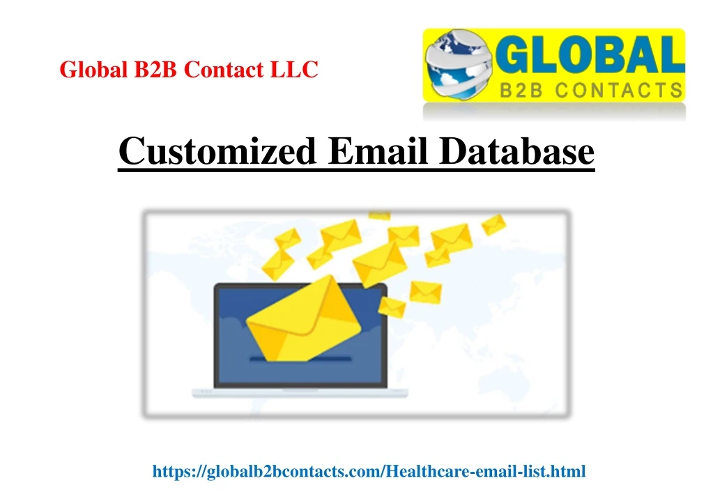 customized email database