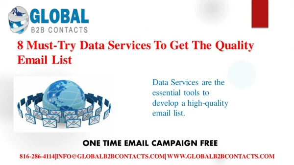 8 Must-Try Data Services To Get The Quality Email List