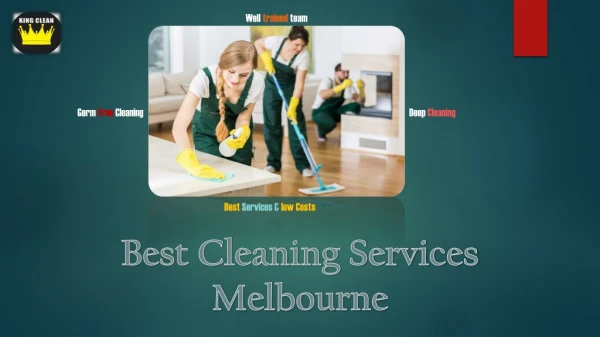 Best Cleaning Services Melbourne for Home & Office