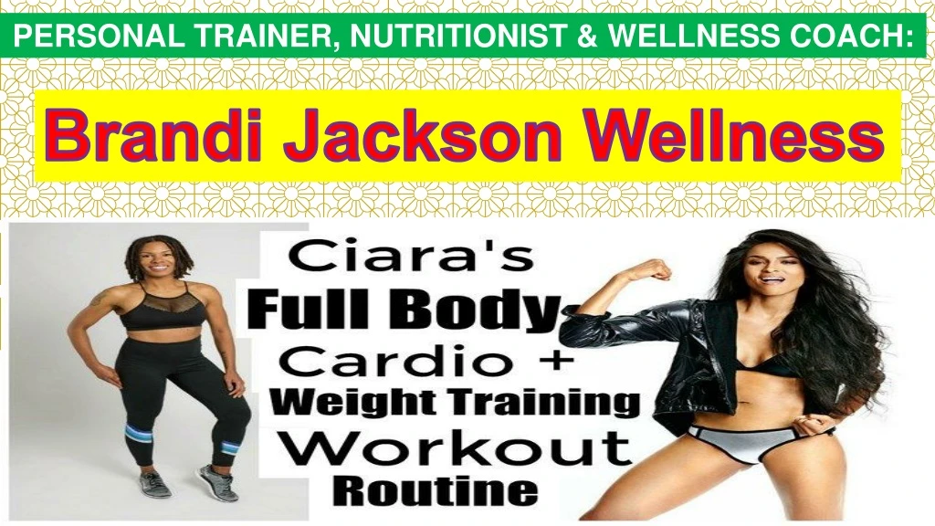 personal trainer nutritionist wellness coach