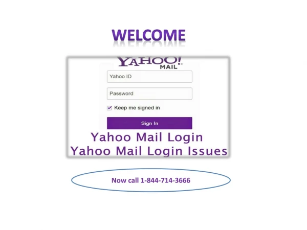 Yahoo Password Recovery 1844-714-3666
