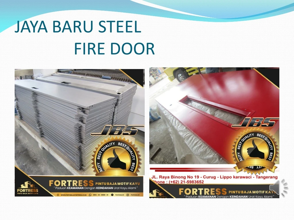 jaya baru steel fire door