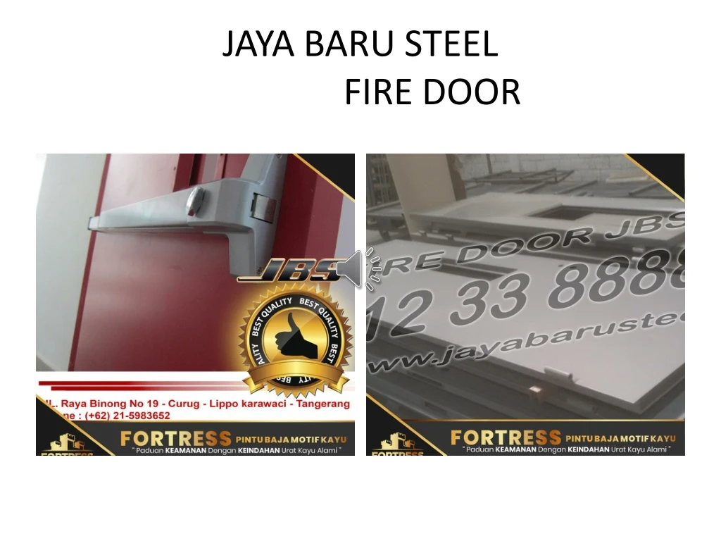 jaya baru steel fire door