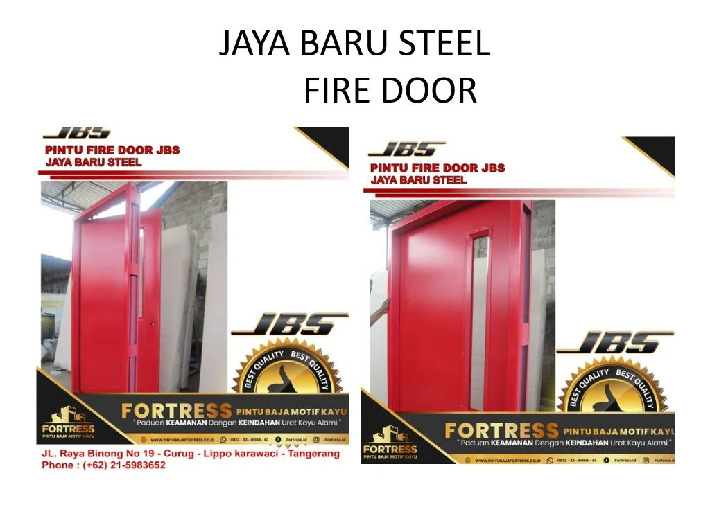 jaya baru steel fire door