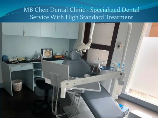 MB Chen Dental Clinic - Affordable dental implants in taguig city