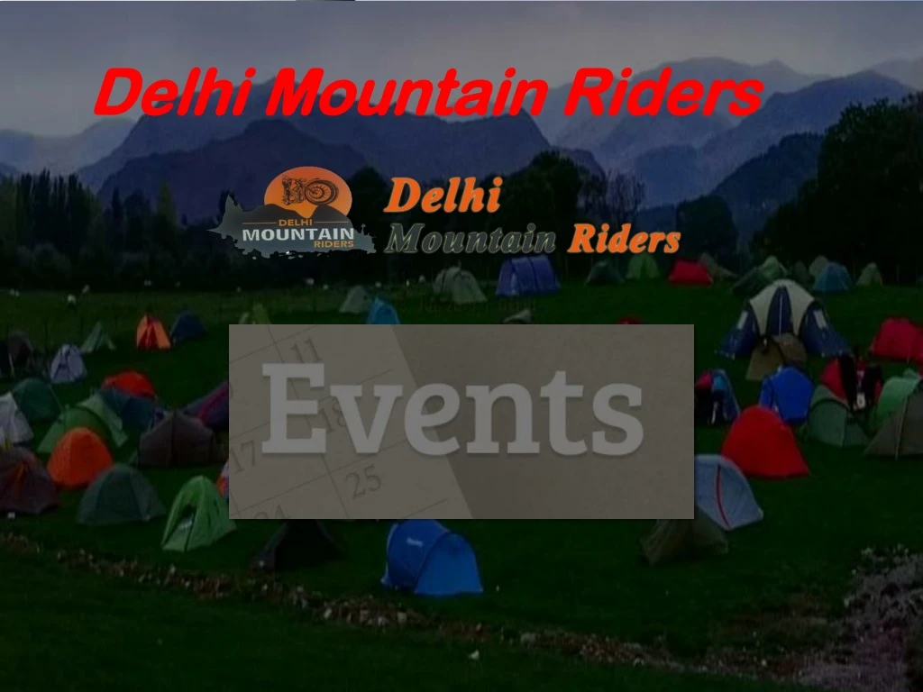 delhi mountain riders