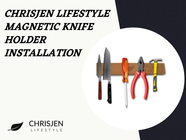 How to install magnetic knife holder