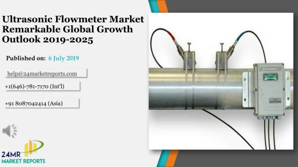 Ultrasonic Flowmeter Market Remarkable Global Growth Outlook 2019-2025