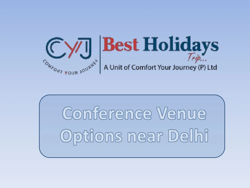 conference venue options near delhi